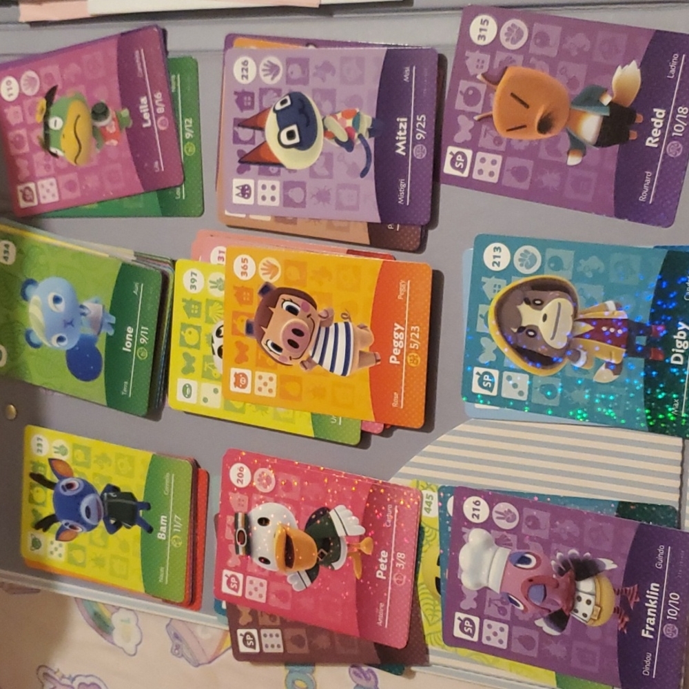 Animal crossing amiibo cards